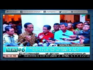 [News@6] Pagkilos ng buong pwersa laban sa Abu Sayyaf, iginiit ni PNoy [05|02|16]
