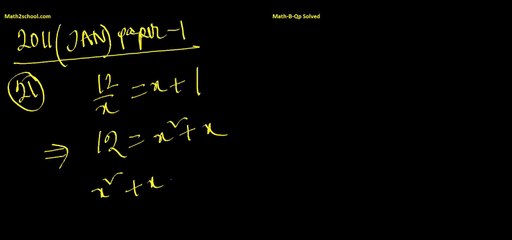 MathsB-QP-2011(Jan)-21