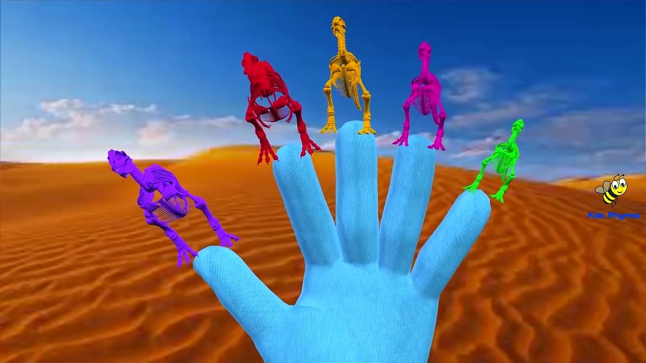 Finger Family Nursery Rhymes for Children Dinosaurs Cartoons | Finger Family Children Nursery Rhymes