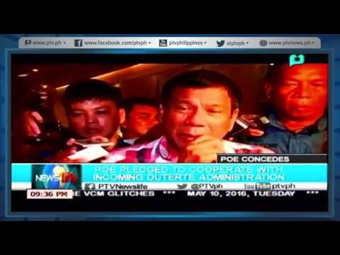 [NewsLife] Poe pledged to cooperate with incoming Duterte Administration (05-10-16)