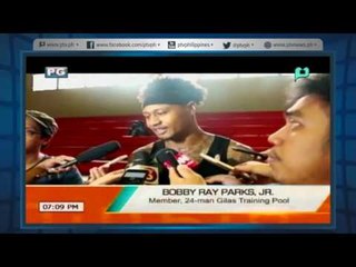 [PTVSports] Parks, gustong magsuot ng Gilas Pilipinas Jersy sa FIBA Olympic qualifier