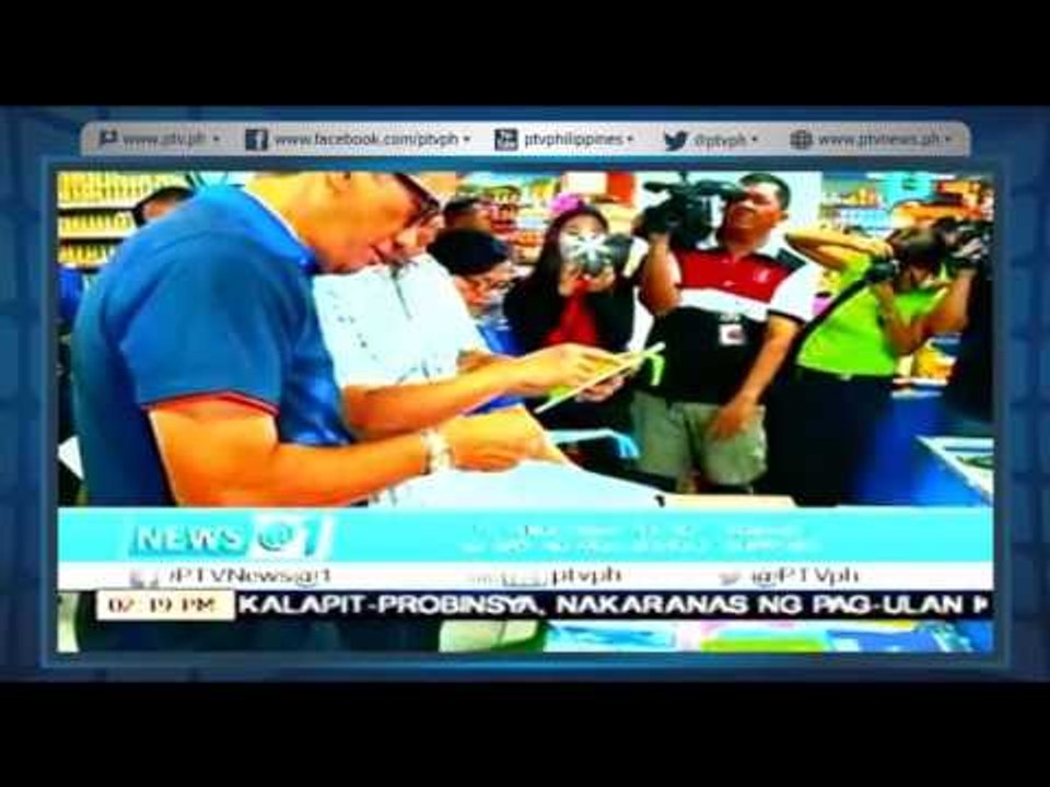 [News@1] DTI naglabas ng listahan ng SRP ng school supplies kaugnay sa nalalapit na klase [05|17|16]