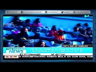 [TheWeekendNews] Papel ng pamilya sa pagkakaroon ng sustainable Dev't kinikilala ng UN  [05|15|16]