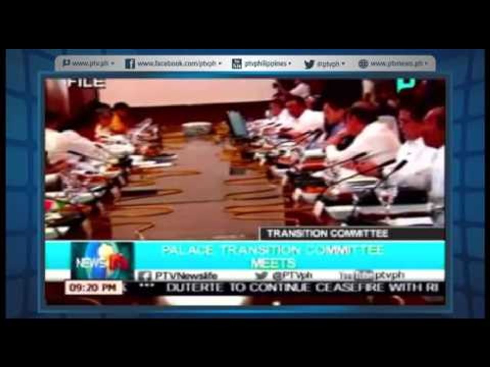 [NewsLife] Palace Transition Committee meets [05|13|16]