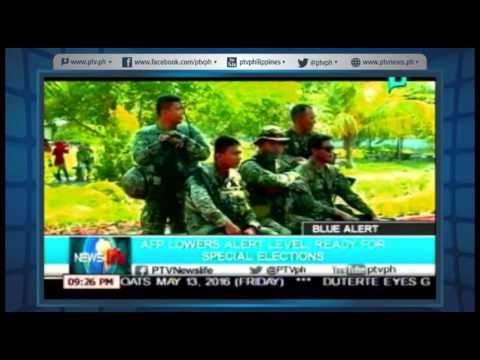 [NewsLife] AFP lowers alert level, ready for Special Elections [05| 13|16]