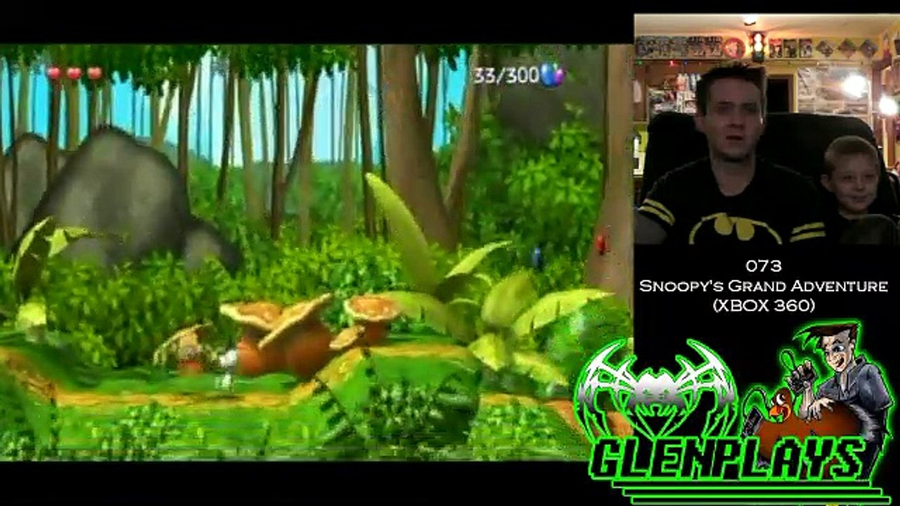 Glenplays:  Snoopy's Grand Adventure (XBOX 360)