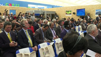 China Special Representative for Climate Change speaks at COP22