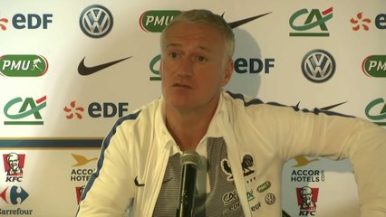 Foot - Amicaux - FRA : Deschamps «Sidibé ? j'ai entièrement confiance en lui»