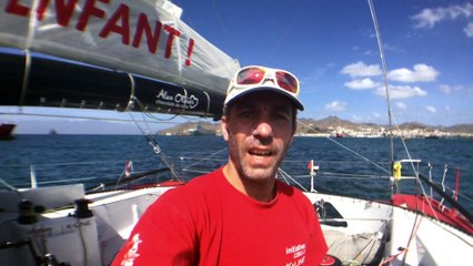 J9 : Tanguy bien arrivé dans la baie de Mindelo / Vendée Globe