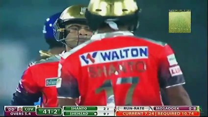 Ahmad Shahzad 2 sixes