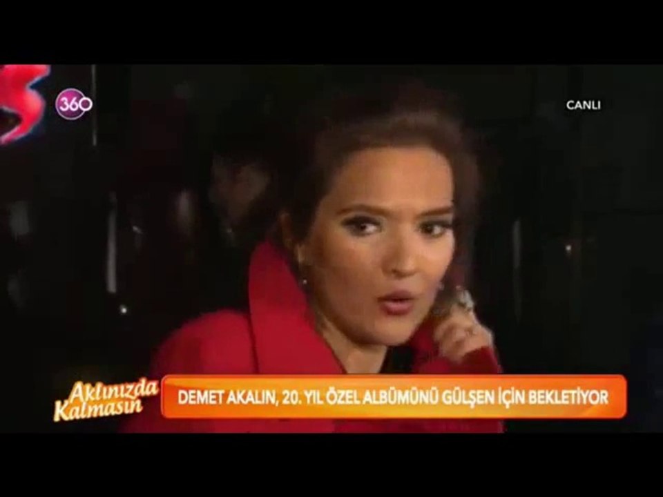 Demet Akalın 20 Yıl Özel Albümünü Gülşen için bekletiyor