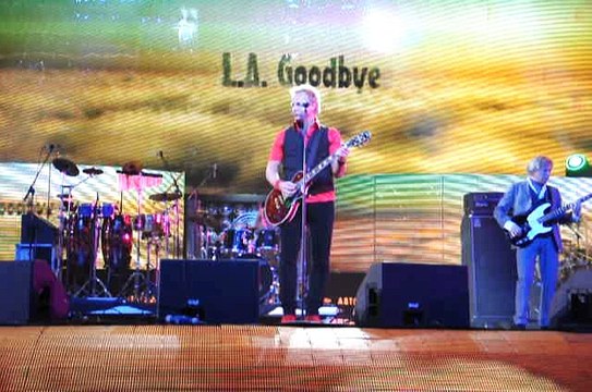 Secret Service - L.A. Goodbye ( Дискотека 80-х 3D Авторадио 2010, Москва)