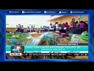 [NewsLife] DepEd announces Nationwide kick-off of Brigada Eskwela [05|27|16]