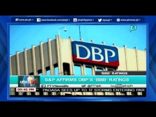 [NewsLife] S&P affirms DBP's 'BBB'ratings [05|27|16]