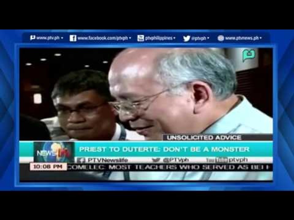 [NewsLife] Priest to Duterte: Don't be a monster [05|26|17]