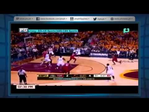[PTVSports] NBA: Muling nanalo ang Cleveland Cavaliers laban sa Toronto Raptors [05|20|16]