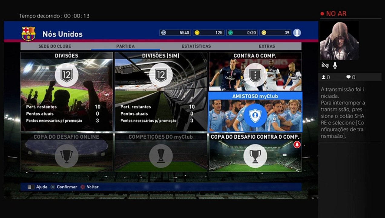 PES 2016 My club #1 Desde o Começo Pt/Br (20)