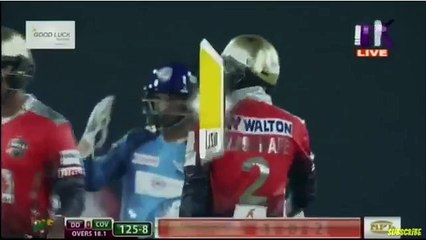 Download Video: Mashrafe hits Shakib 4 sixes in an over, BPL 2016