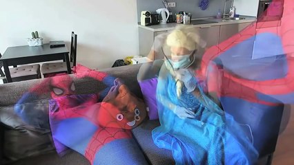 PREGNANT SPIDERMAN vs FROZEN ELSA & SPIDERBABY! Doctor & Joker! Fun Superheroes