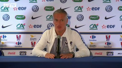 Deschamps : "On aura un belle adversaire devant nous demain"