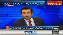 Arshad Sharif badly criticizing Nawaz Sharif for keeping their assets abroad but governing over Pakistan