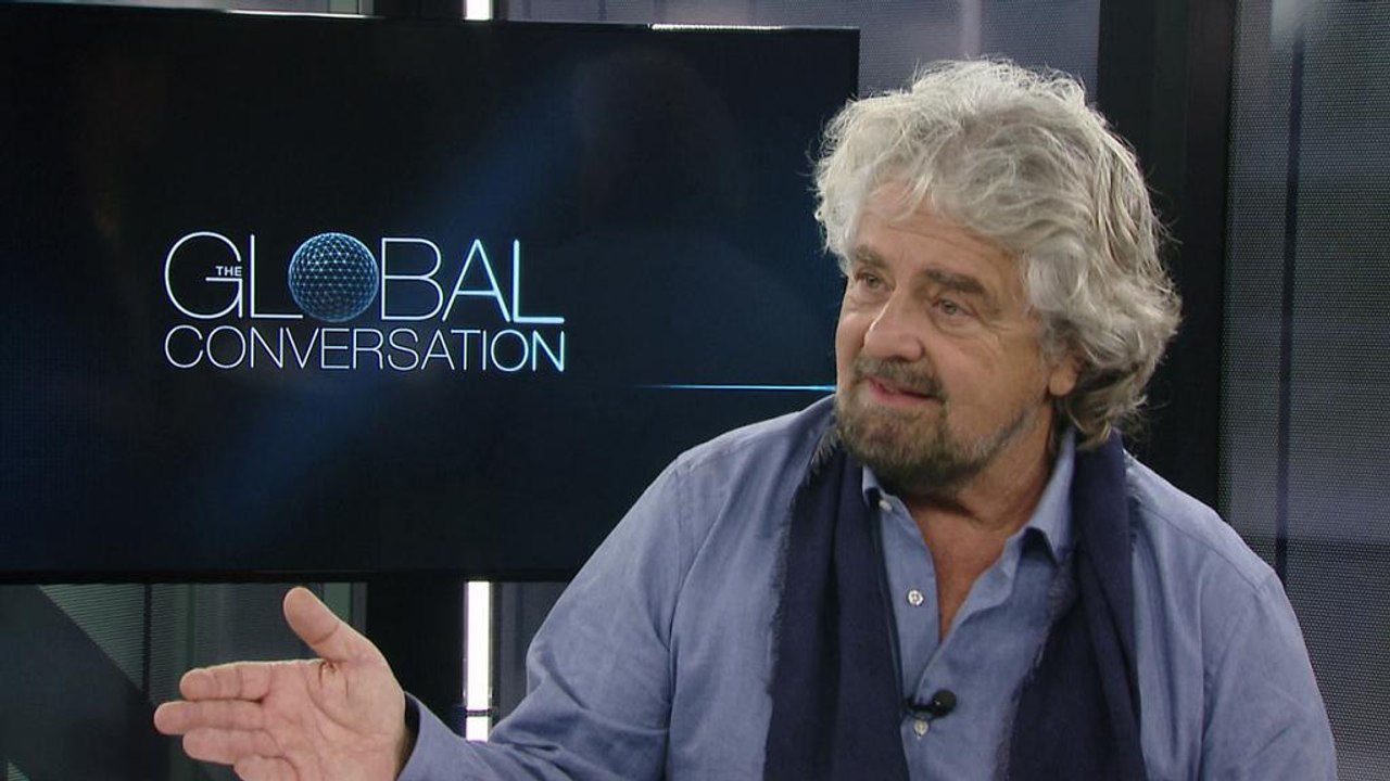 Beppe Grillo zu Trump & EU: "Polit-Amateure erobern die Welt"