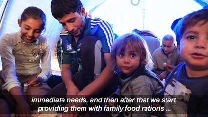 WFP says it has reached over 100,000 Iraqis with food assistance