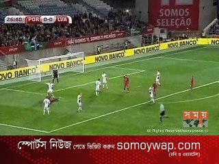 বিশ্বকাপ বাছাইপর্বে টানা তৃতীয় জয় পেয়েছে পর্তুগাল