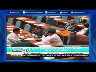 [News@6] Huling sesyon sa Kongreso nakatakda ngayong araw [06|06|16]