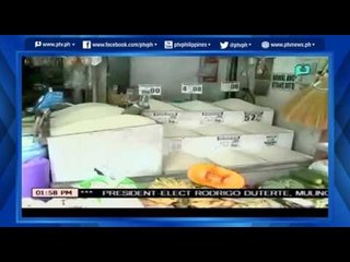 [News@1] Tumaas ng piso ang kada kilo ng commercial rice sa Tandang sora Public Market [06|06|16]