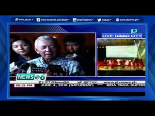 [News@6] Incoming DFA Sec. Yasay, planong irekomenda ang Appointment sa mga Political Ambassador