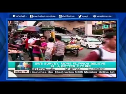 [NewsLife] SWS Survey, more Filipinos believe in a better future [06|03|16]