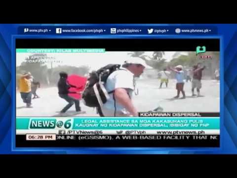 [News@6] Legal assistance ng mga pulis na kinasuhan dahil sa Kidapawan Dispersal, ibibigay ng PNP