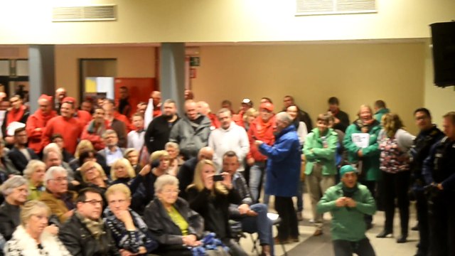 Maggie De Block invitée à Jurbise par Jacqueline Galant. Vidéo Eric Ghislain