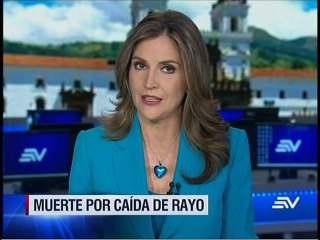 Mujer muere por el impacto de un rayo