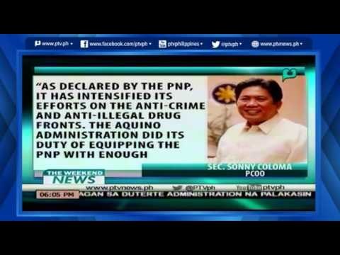 [TheWeekendNews] PNP mas pinaigting pa ang kampanya kontra krimen at droga [06|19|16]