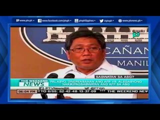 [TheWeekendNews] Palasyo dinepensahan ang AFP sa balitang pakikipagsabwatan sa ASG [06|19|16]