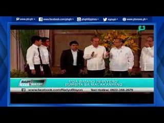 [Radyo Bisyon] Mga batang inhinyero, bumisita sa Malacañang [06|17|16]