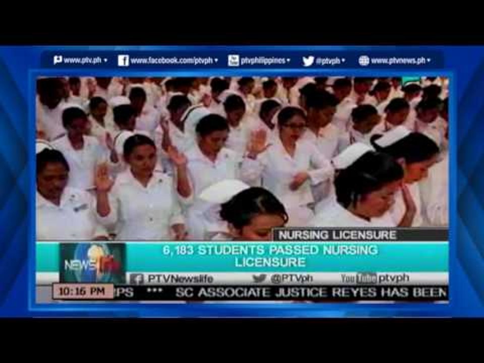 [NewsLife] 6,183 students passed the Nursing Li...
