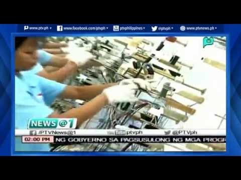 [News@1] Electronics exports, inaasahang aabot sa $30B ngayong 2016