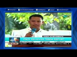 [NewsLife] PNoy receives TESDA report [06|14|16]