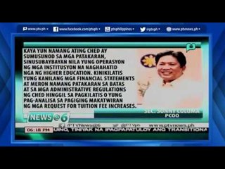 [News@6] Palasyo nagpaalala sa publiko na unawain ang sitwasyon ng mga paaralan [06|11|16]