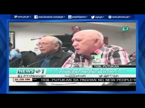[News@1] Tigil putukan sa pagitan ng NPA at AFP, posibleng ipatupad sa Hulyo 1 [06|10|16]