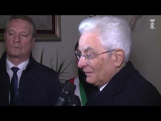 Cremona - Mattarella alla Fondazione Don Primo Mazzolari (11.11.16)