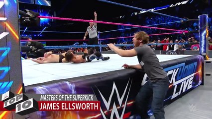 Masters of the superkick - WWE Top 10
