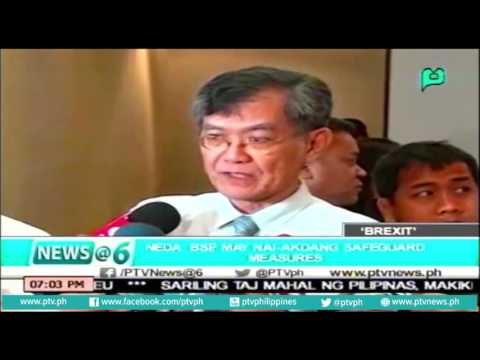 [News@6] NEDA: BSP, may nai-akdang Safeguard Measures [06|28|16]