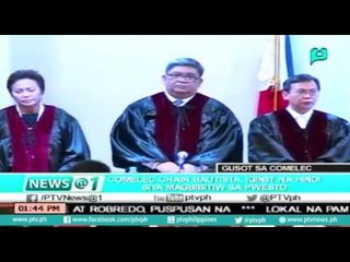 [News@1] COMELEC Chair Bautista, iginiit na hindi bibitaw sa pwesto [06|28|16]