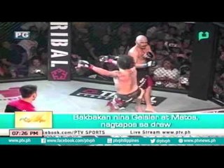 [PTVSports] Bakbakan nina Geisler at Malos nagtapos ng Draw [06|27|16]