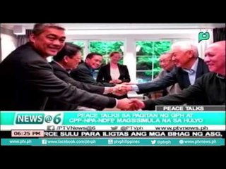 [News@6] Peace talks sa pagitan ng GPH at CPP-NPA-NDFP magsisimula na sa Hulyo [06|27|16]