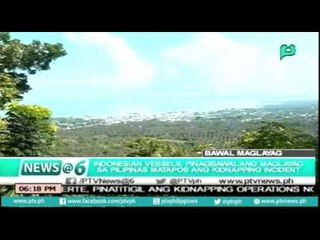 [News@6] Indonesian vessels, pinagbabawalang maglayag sa PH matapos ang kidnapping incident